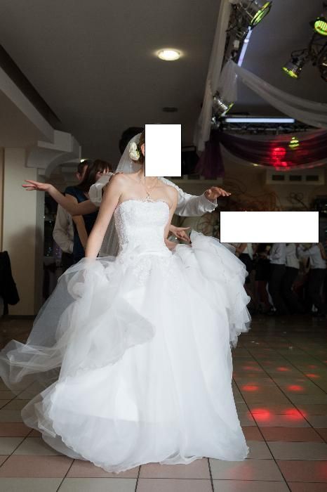 Przepiękna suknia ślubna!!!