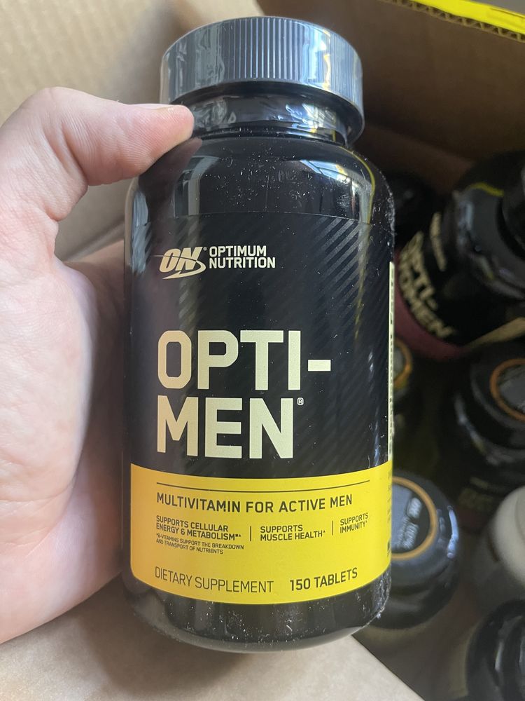 Витамины Опти мен Optimum Nutrition Opti-Men 90, 150т,  240табл