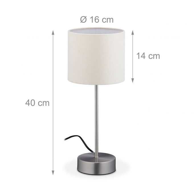 Lampka nocna z funkcją dotykową