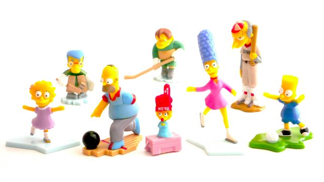 The Simpsons - Brindes Ovos Ferrero Kinder Surpresa (2011)