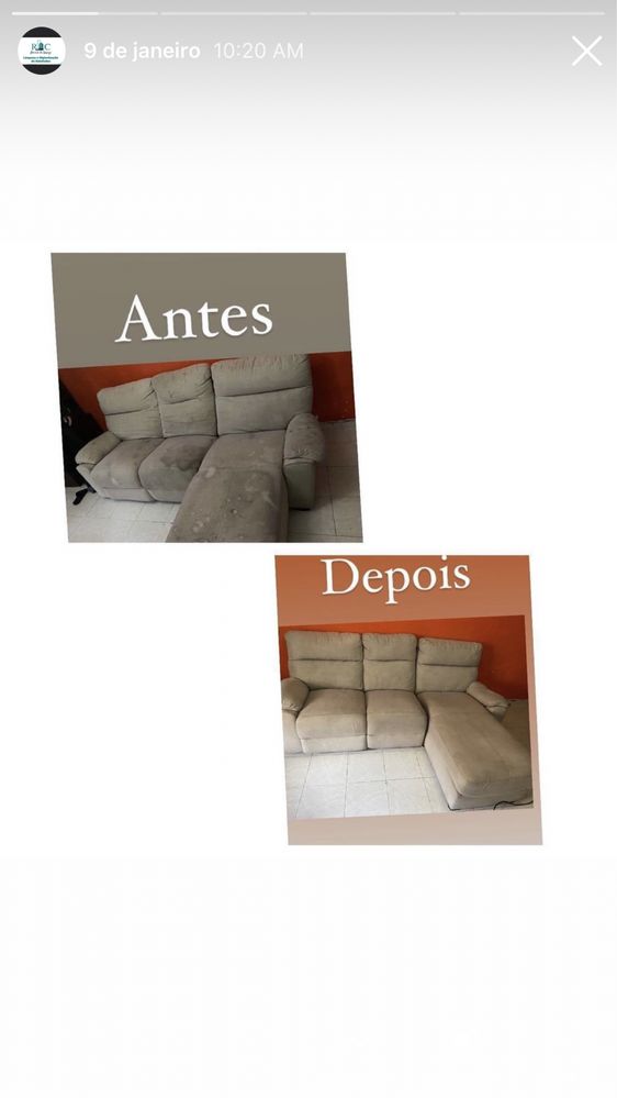 Limpeza de Sofas e Estofos