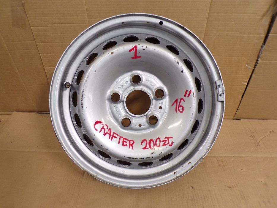 VW CRAFTER MAN 16- ORYGINALNA FELGA 16 &quot; 2N0601027L