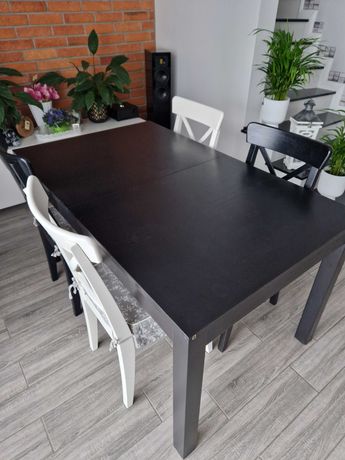 Stół rozkladany + krzesla 7 szt IKEA