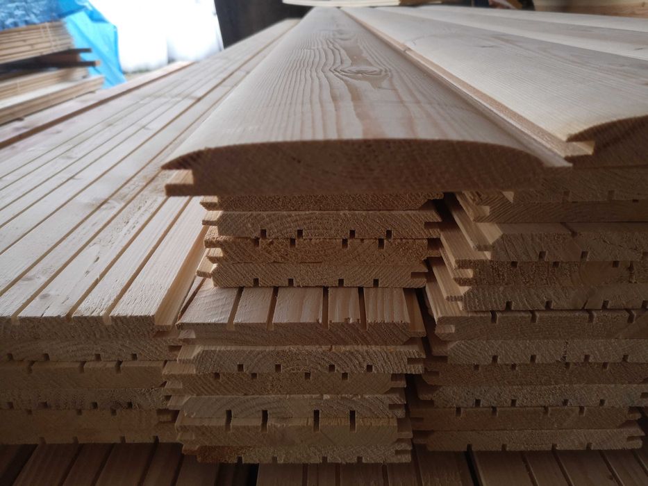 Deska pólbal elewacyjna obiciowa szalunkowa boazeria 140mm na 23mm