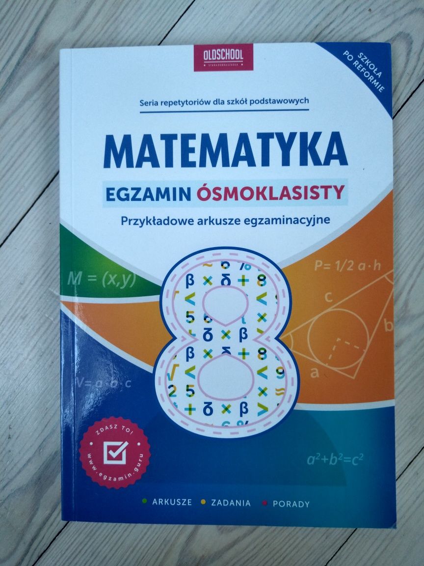 Przykładowe arkusze egzaminacyjne. Matematyka. Egzamin ósmoklasisty.