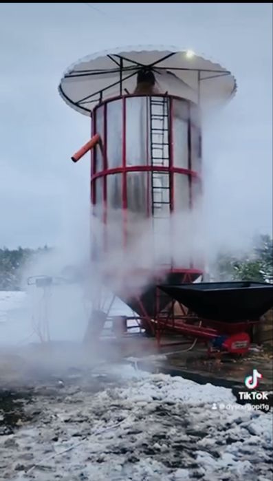 Мобільна бункерна зерносушка “ВКМ-AGRO”  5-14 т