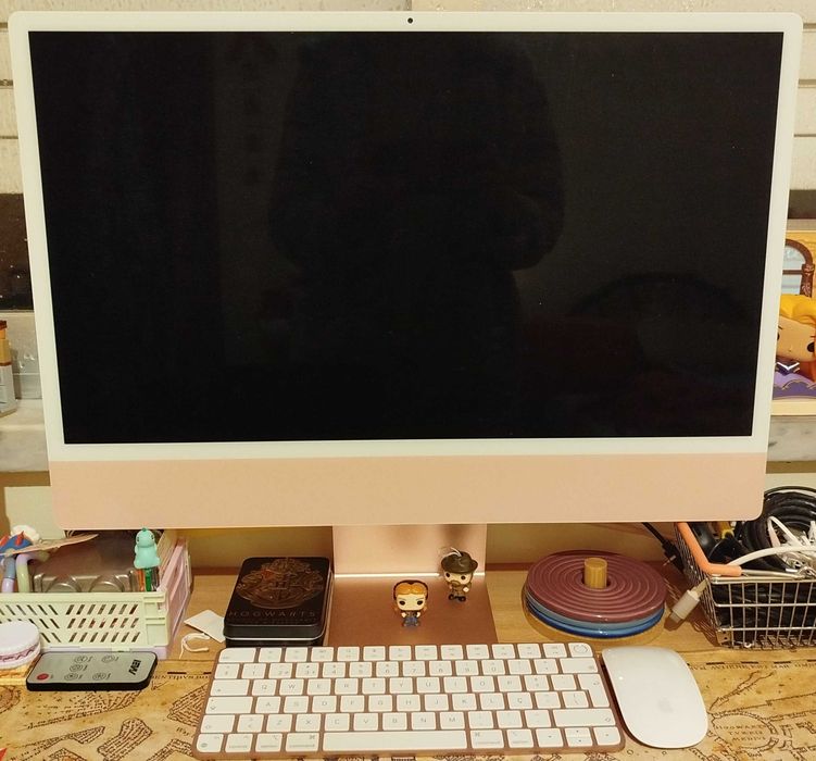 Imac 24" cor de rosa como novo
