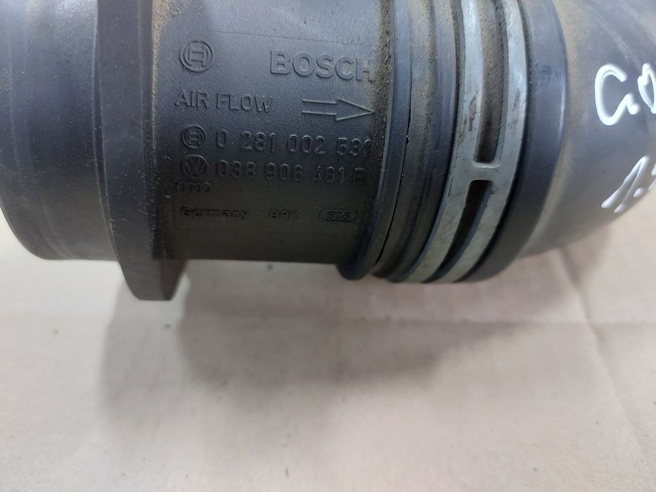 , Golf V przepływomierz