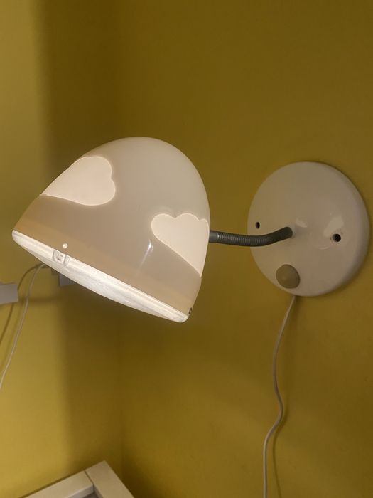 Lampka ścienna ikea skojig