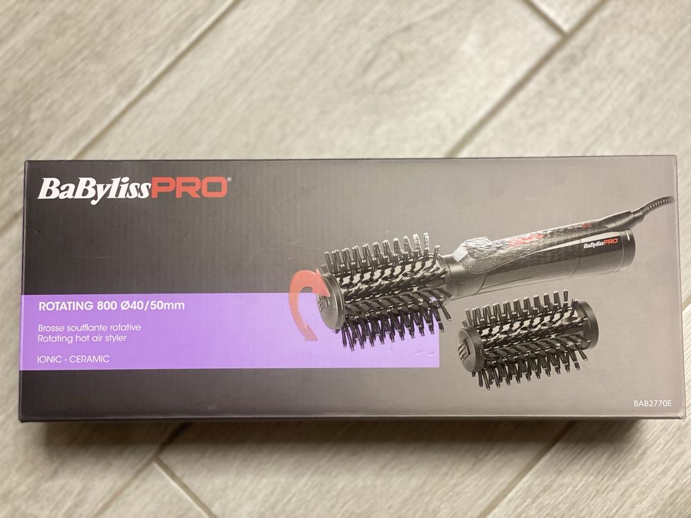 Електробраш Фен-щітка BaByliss PRO BAB2770E Rotating 800