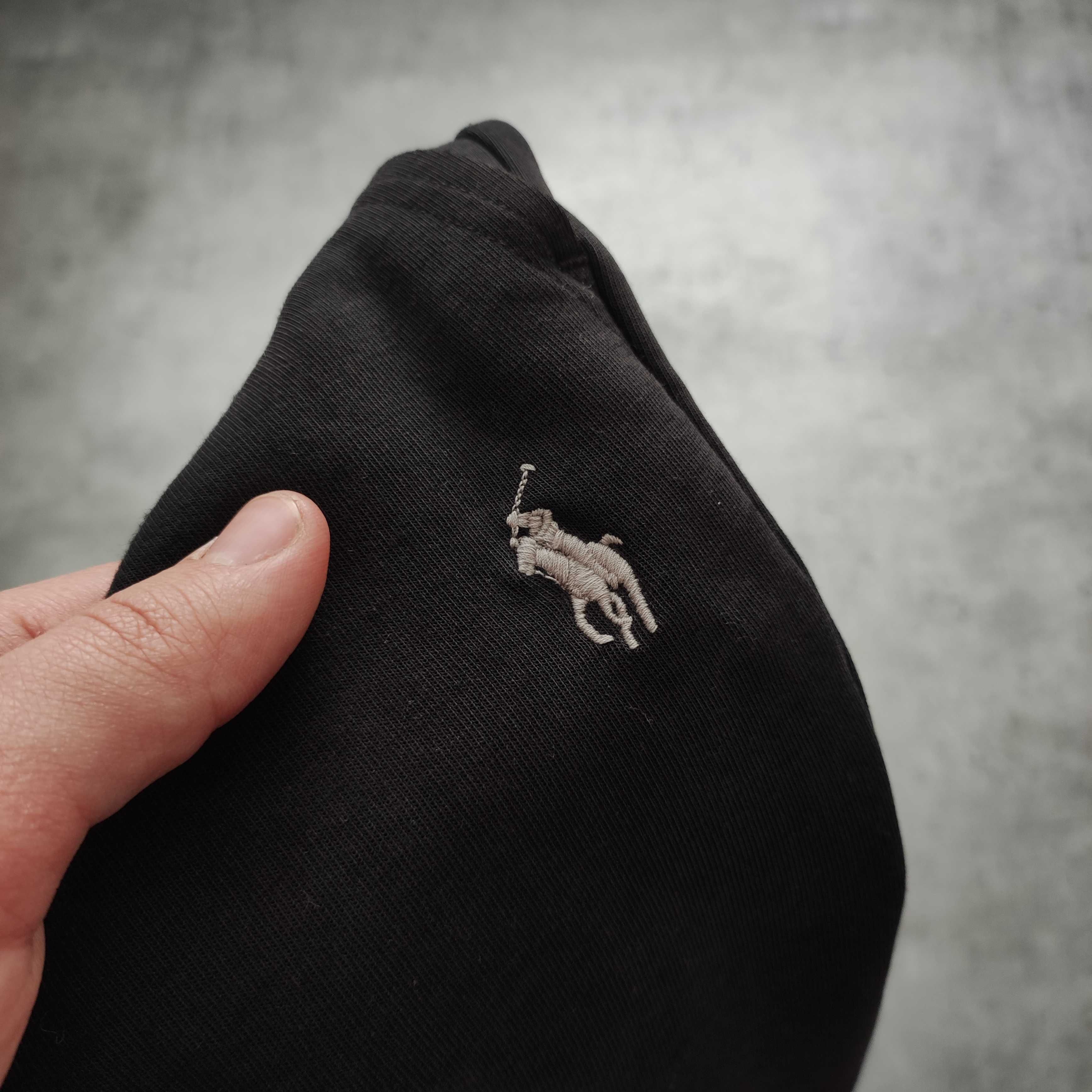 MĘSKIE Spodnie Dresy Sportowe PREMIUM Joggery Grafit Polo Ralph Lauren