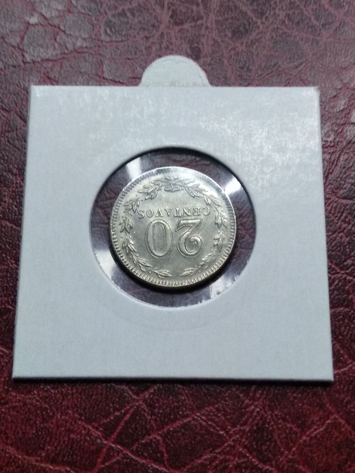 Moneta 20 centavos Argentyna 1942