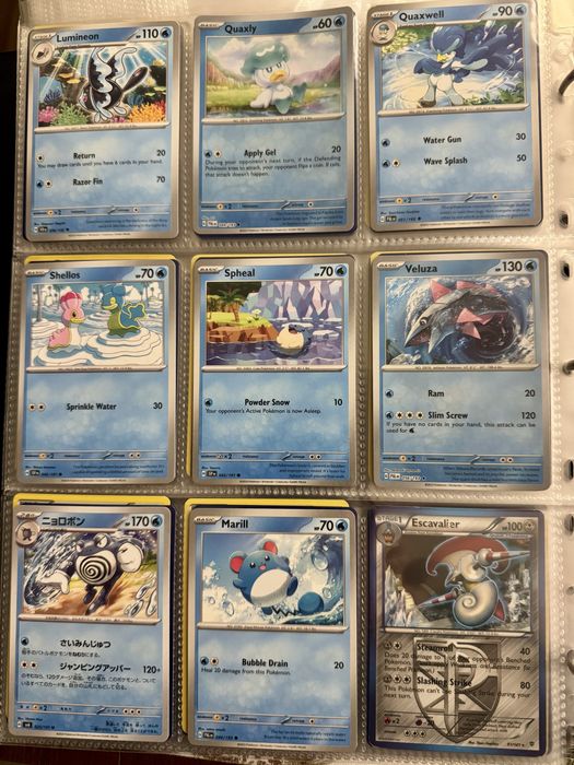 Cartas pokemon varios sets