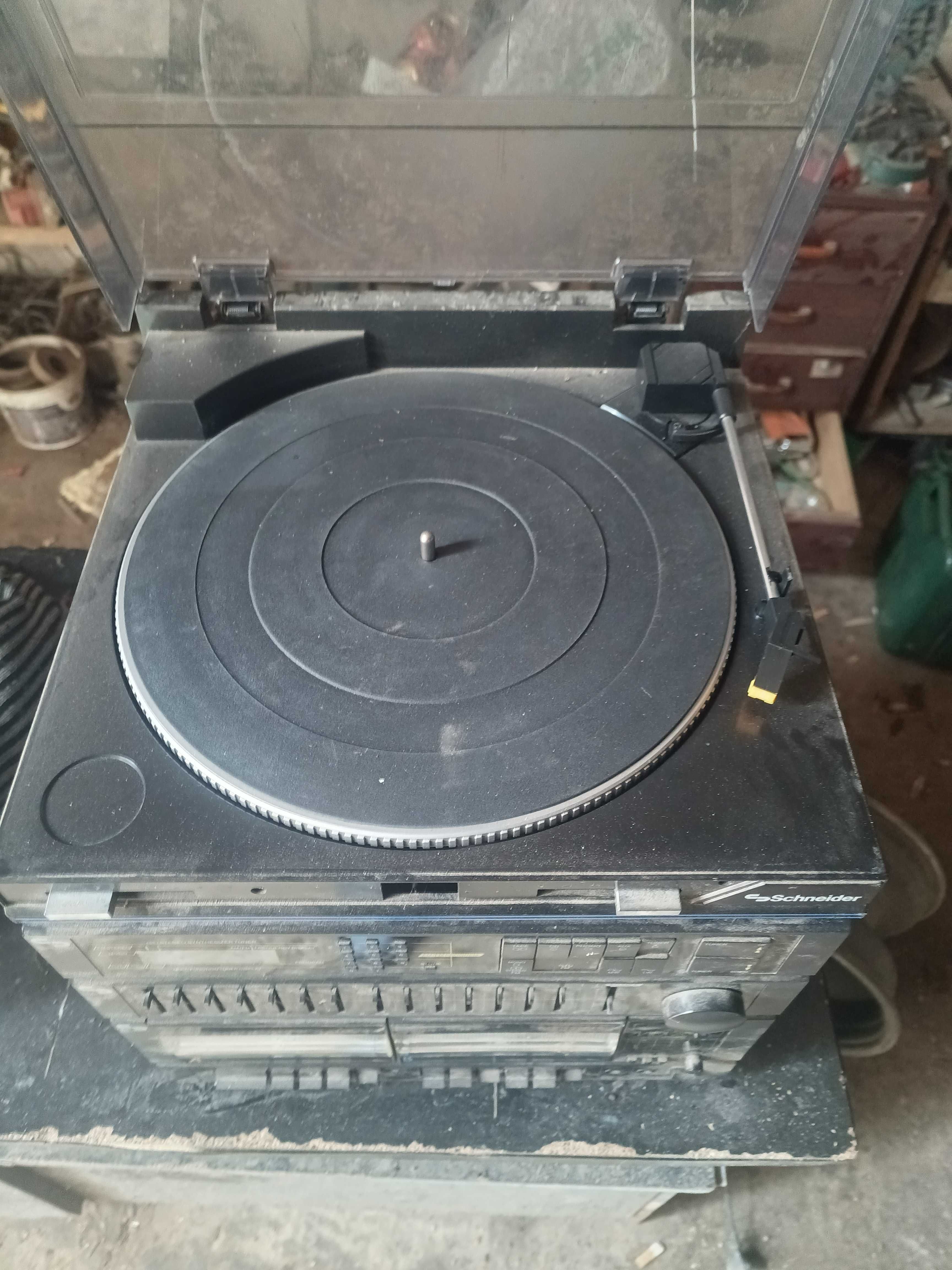 - Schneider MiDi - 2800 - Gramofon,Radio, Wzmacniacz,Odtwarzanie Kaset