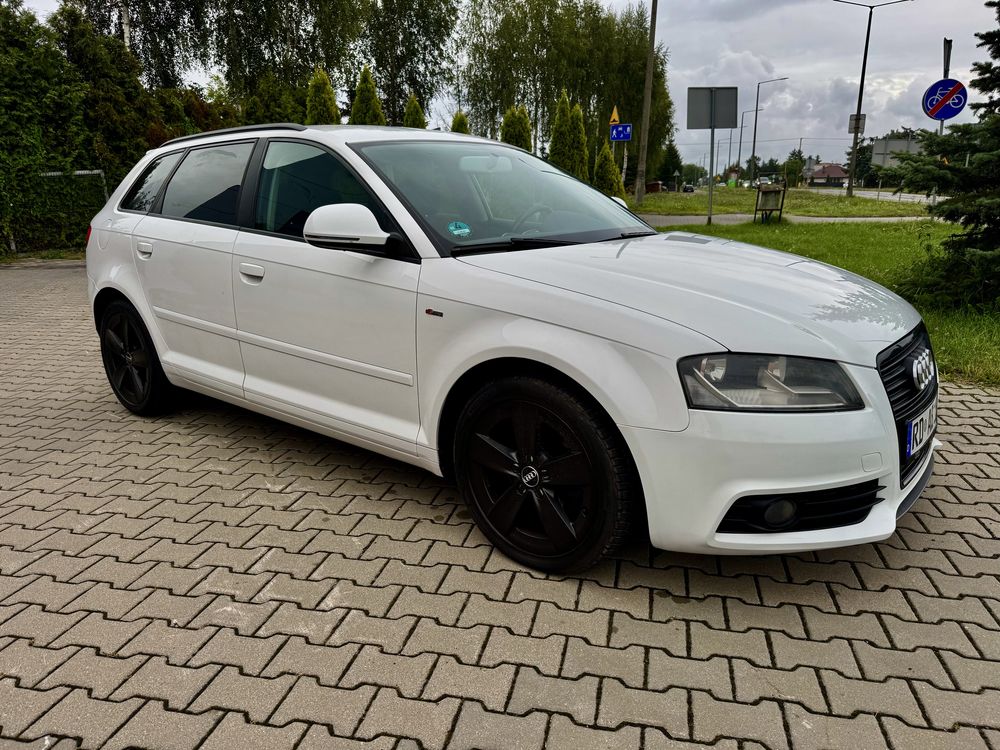 Audi A3 8P Lift 1.4 Benzyna Biała Stan BDB Przygotowana do Rejestracji