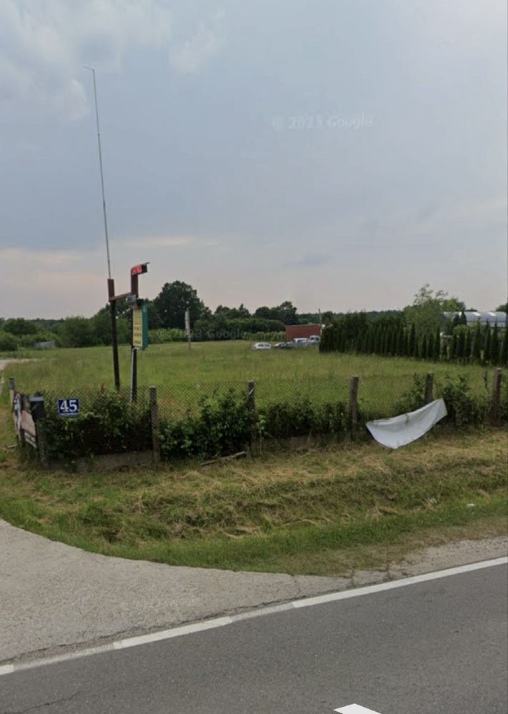 Wynajmę działkę w Łosiu