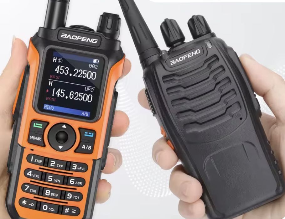 Walkie-talkie multibanda FM, AM