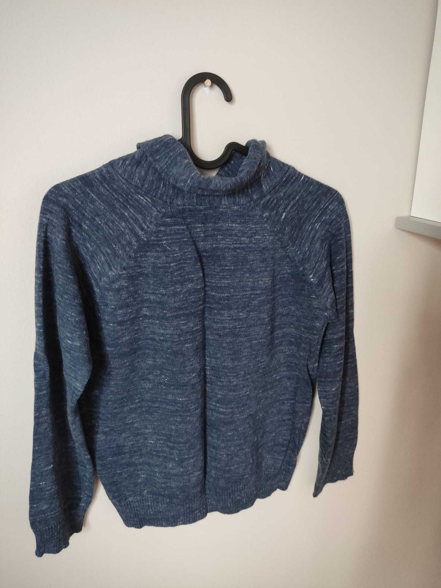Sweter chłopięcy z kołnierzykiem grantowy Primark Rebel 146