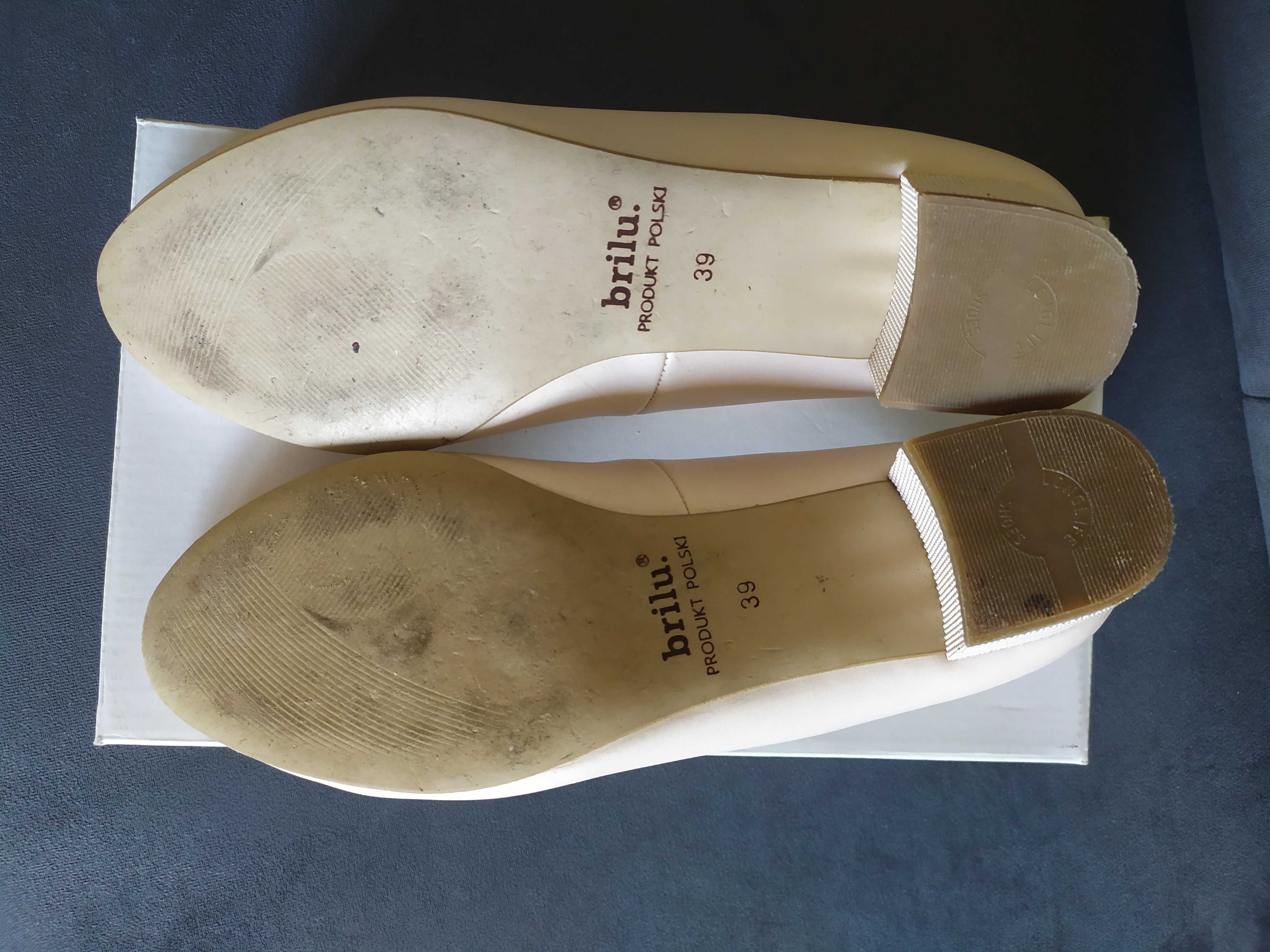 Buty ślubne Brilu, rozm. 39