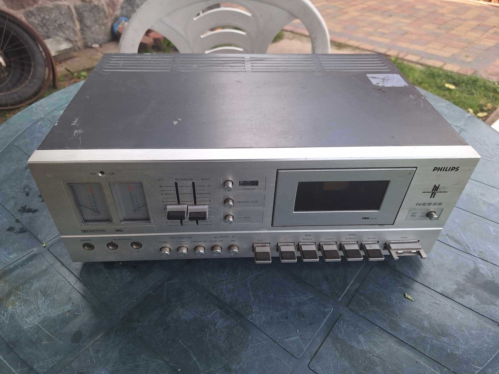 Magnetofon deck philips n2538