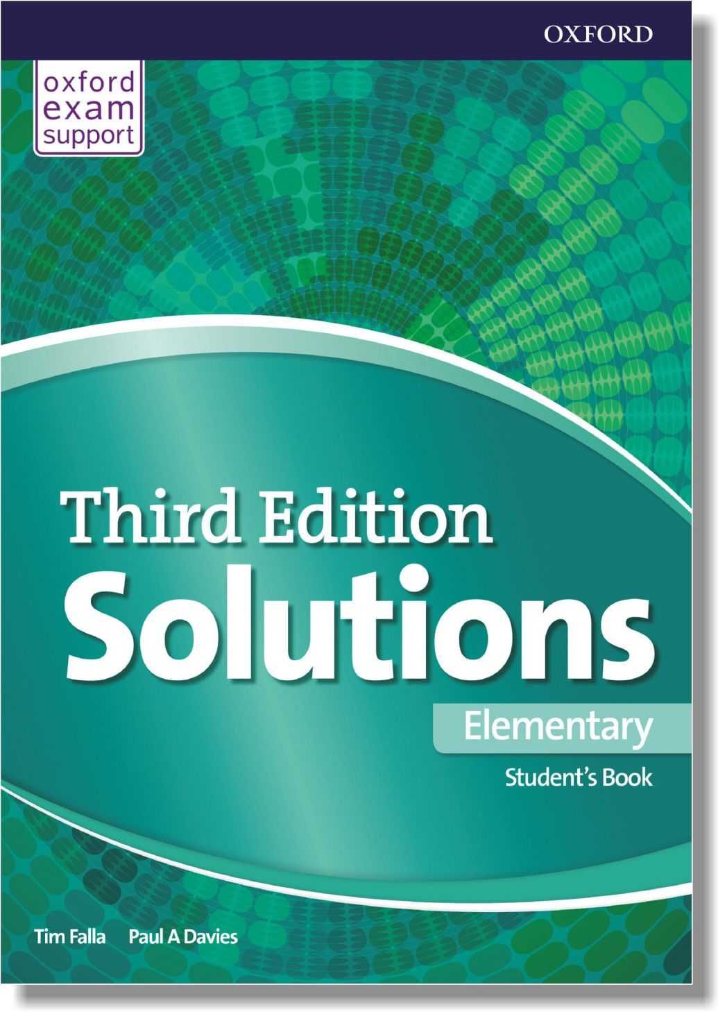 Учебники английского языка Solutions 3rd Ed от Elementary до Upper-Int