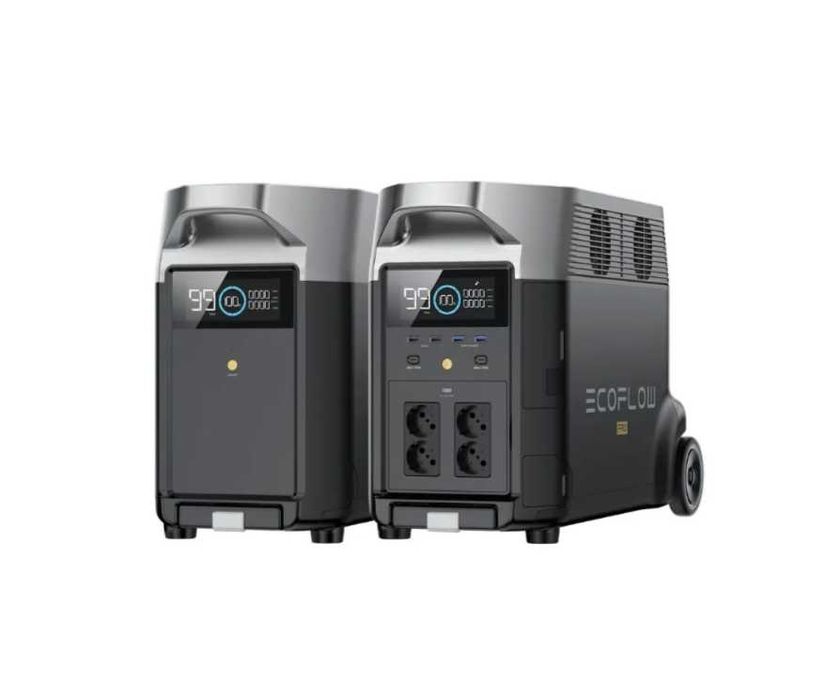 НОВI! - EcoFlow DELTA Pro + EcoFlow DELTA Pro Extra Battery (7,2 кВт)