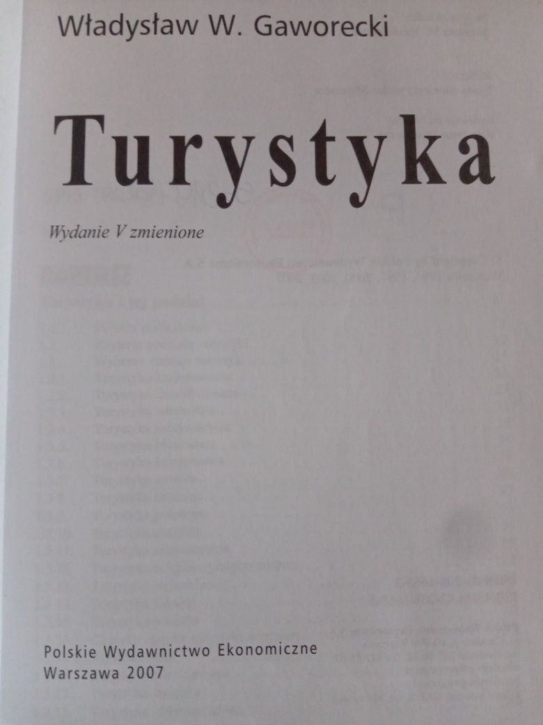 Podręcznik Turystyka