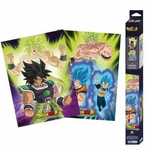 DRAGON BALL BROLY -Set 2 Chibi Posters Broly 52x38 #175