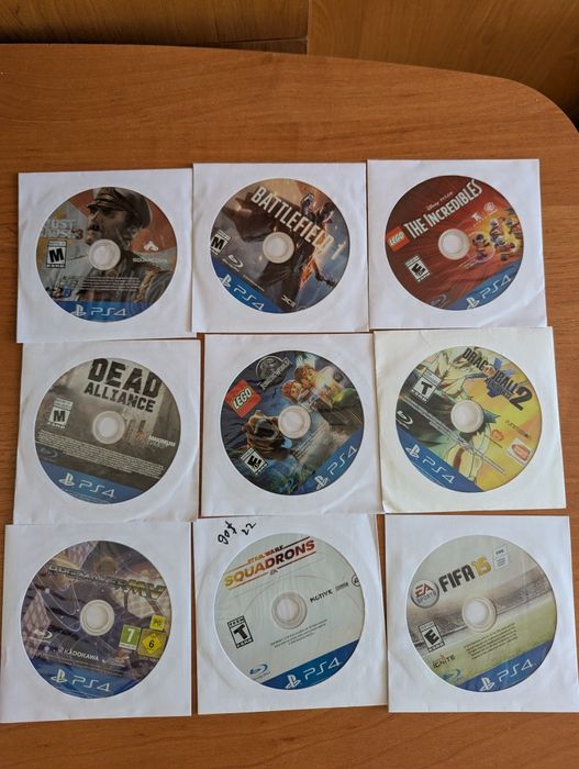 Ігри диски на PS4 PS5 Lego Call of Duty Ark