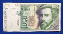 Nota de 1000 pesetas