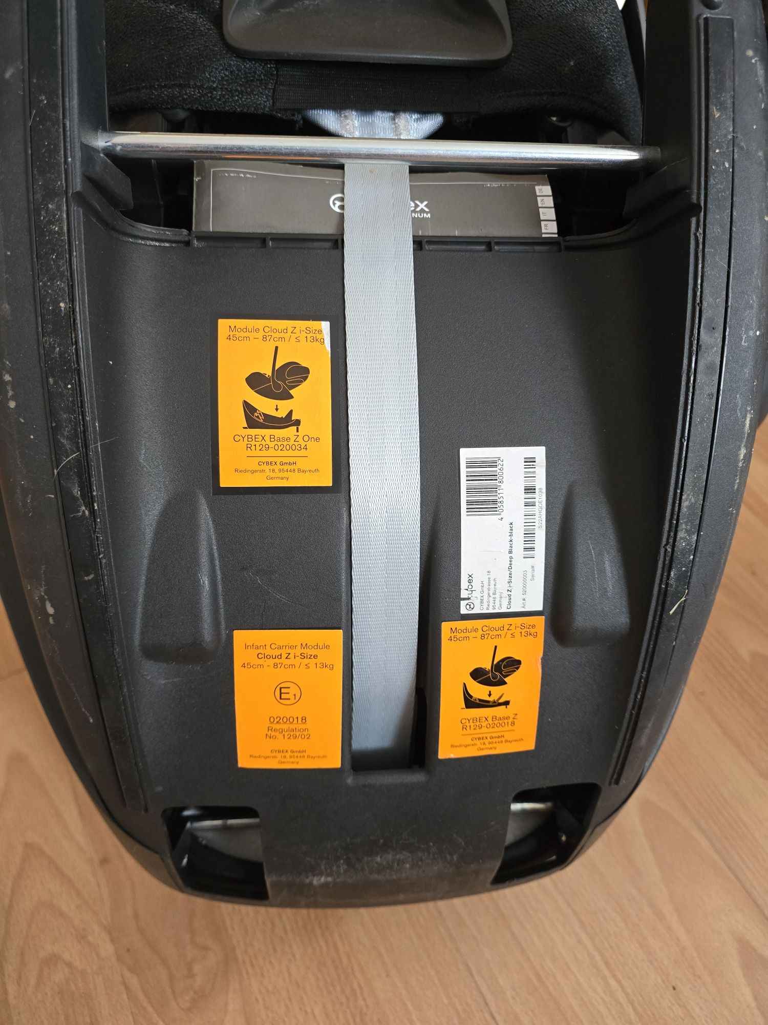 Cybex Cloud Z i-size 45-87 do 13kg + adaptery do wózka