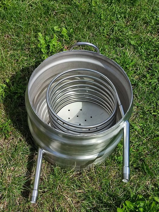 Podgrzewacz wody do basenu basen jacuzzi piecyk piec do wody na drewno