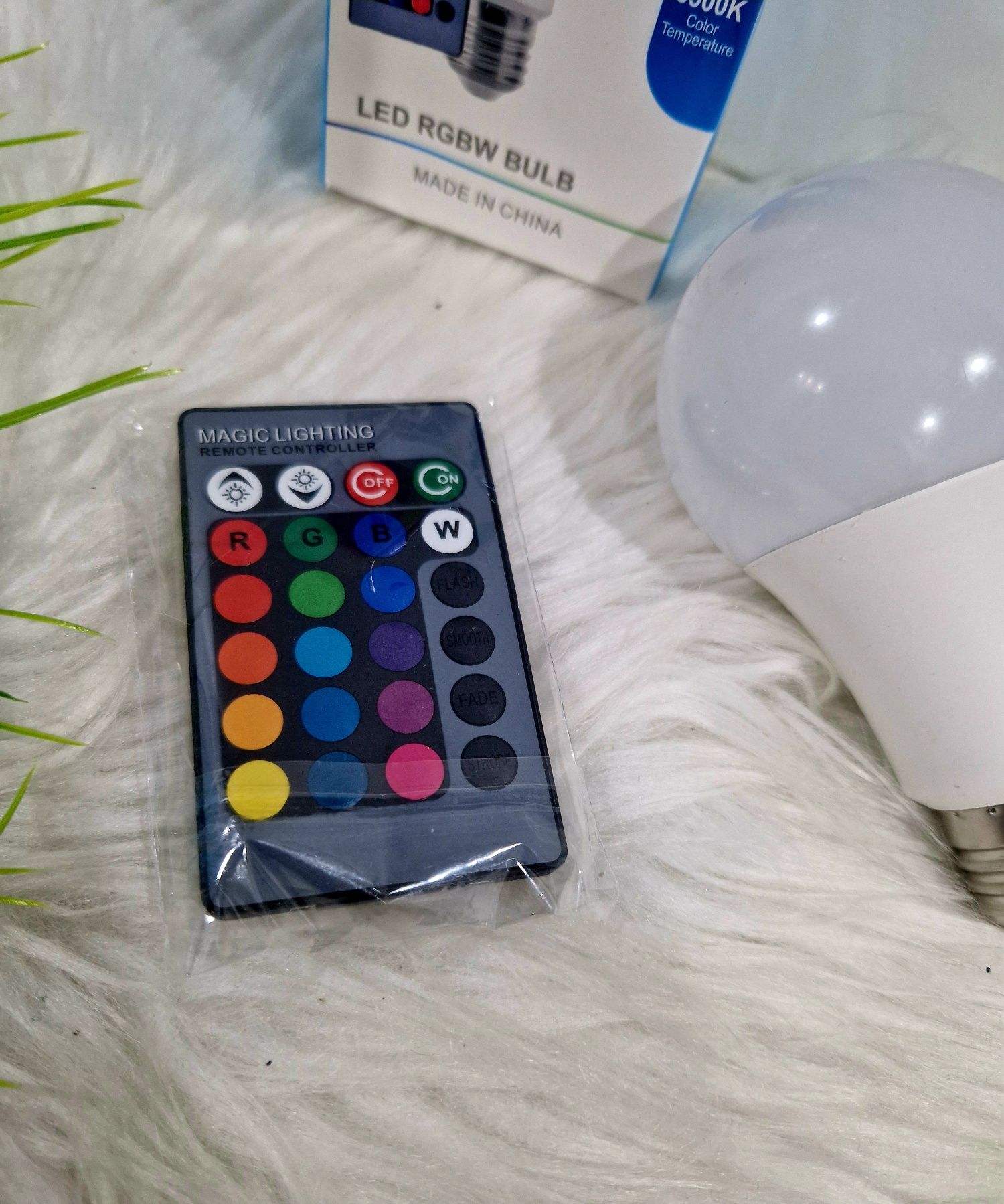 Lâmpada led RGB nova