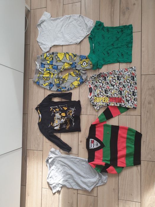 Paczka ubranek dla chłopca 90 elementów. Rozmiar 92/98