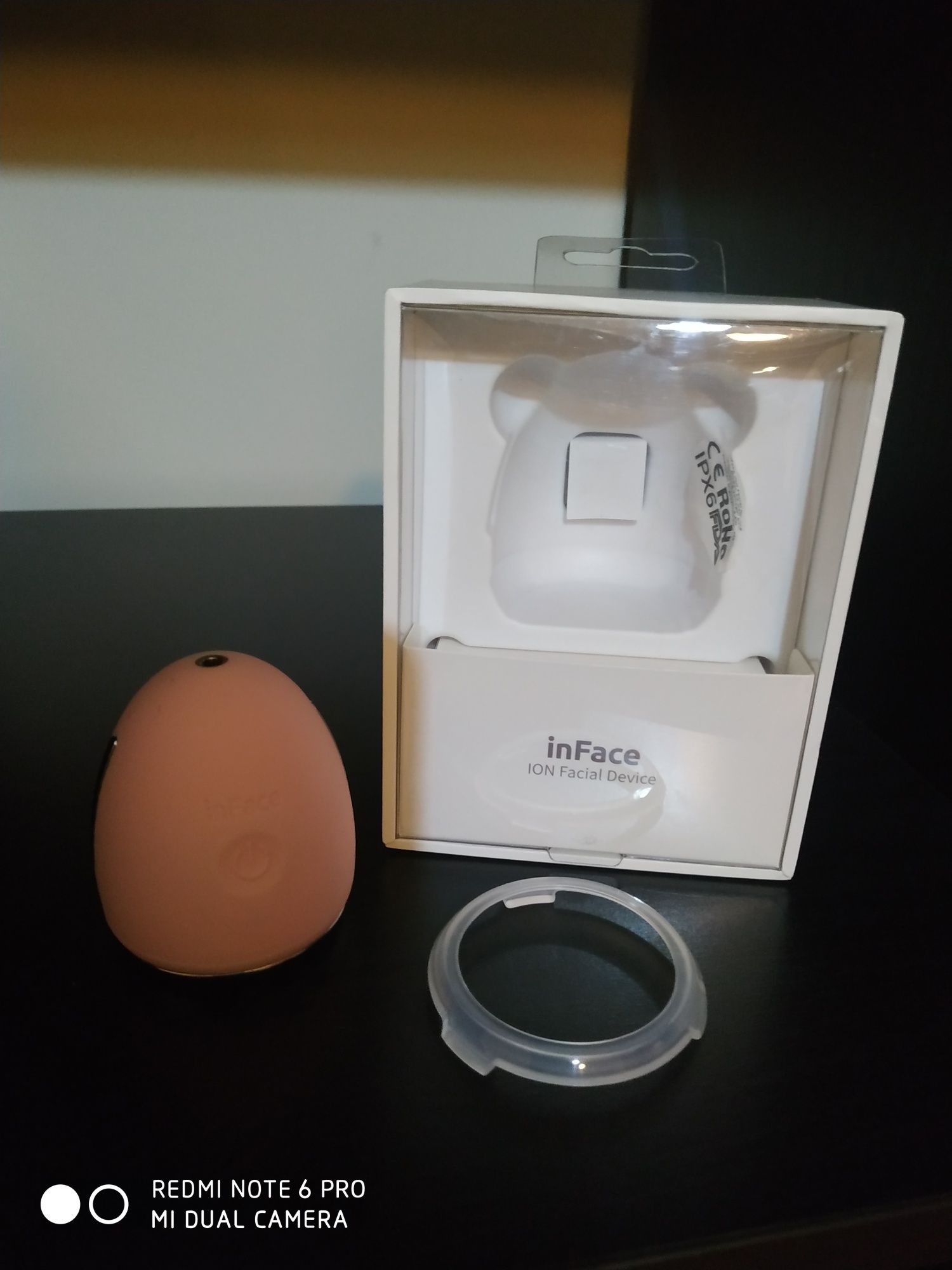 Inface Massajador Facial Iónico CF-03D Rosa