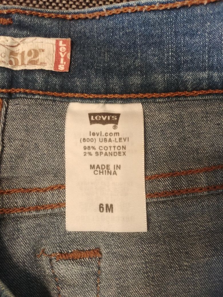Dżinsy damskie Levis 512