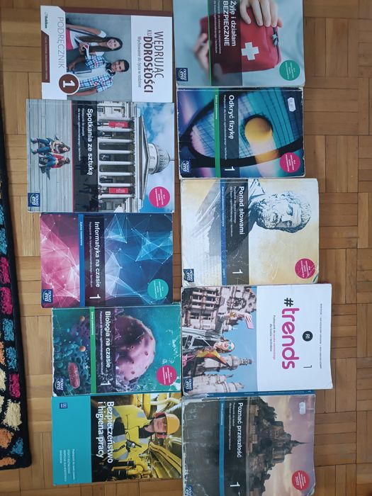 Książki klasa 1 technikum