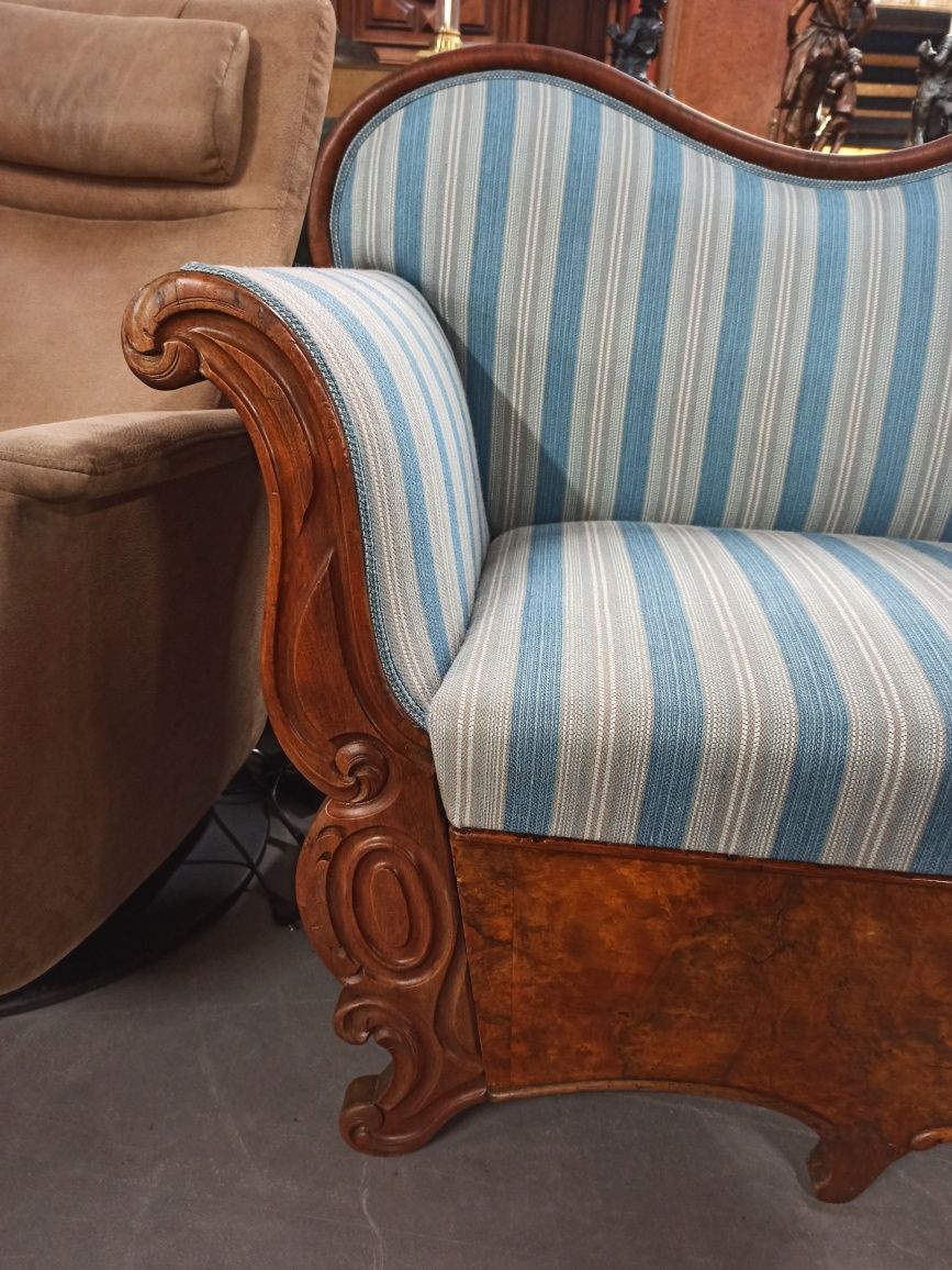 Kanapa biedermeier, stara sofa