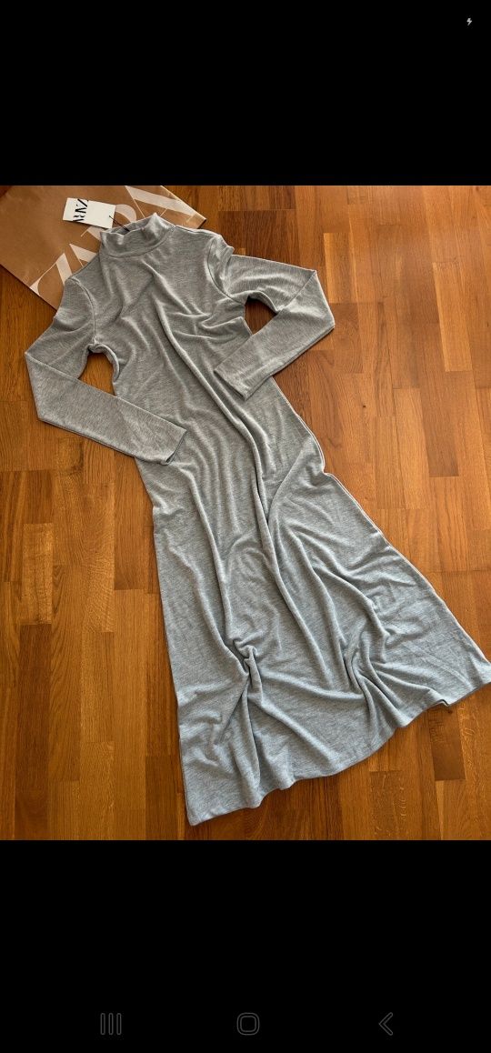 Zara sukienka midi casual nowa r. M