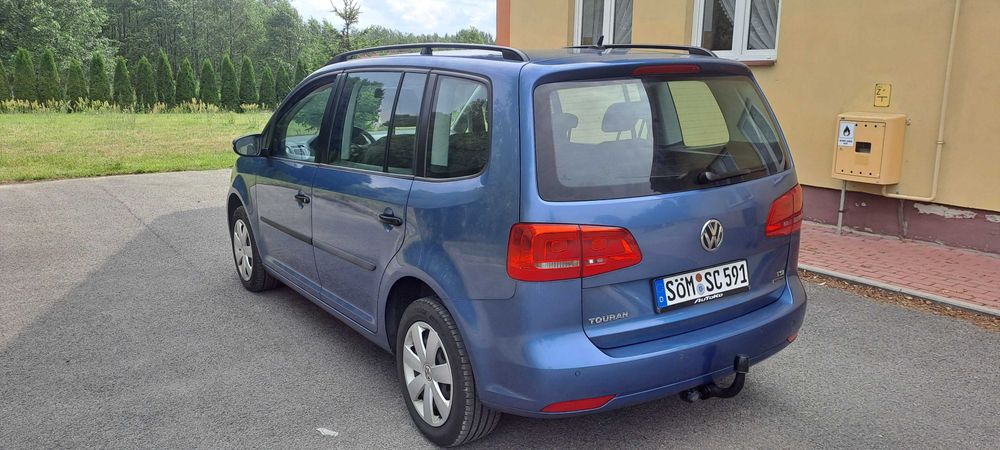 Volkswagen Touran 1.4TSI 150KM Benzyna+Gaz 2011r Sprowadzony z Niemiec