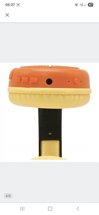 Słuchawki bezprzewodowe nauszne Lexibook HPBT010BA