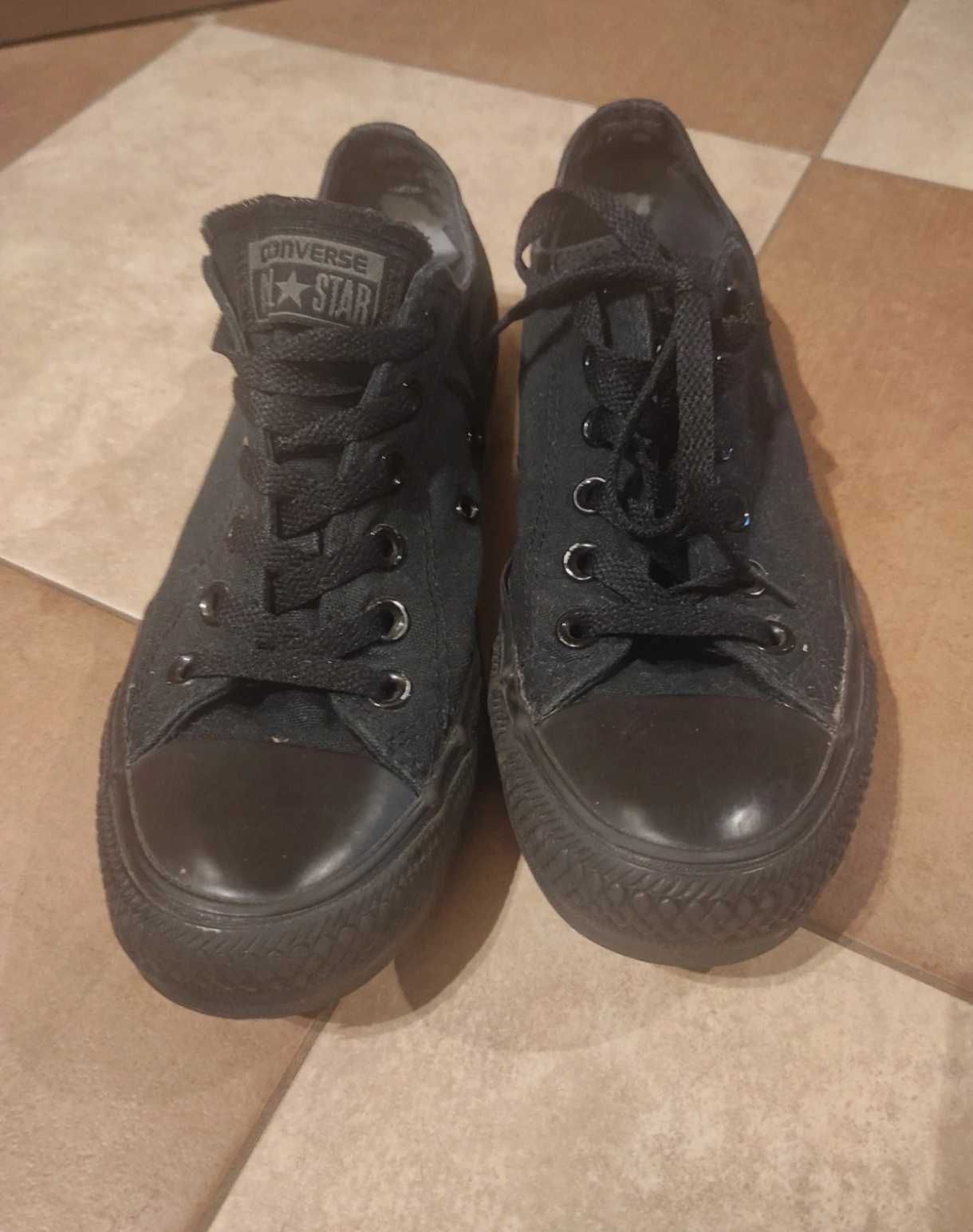 Czarne Converse 39 trampki all star
