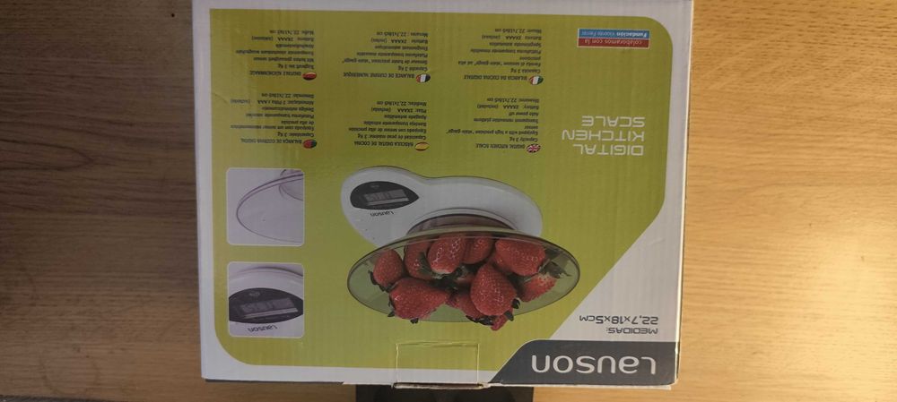 Balança de cozinha digital - nova