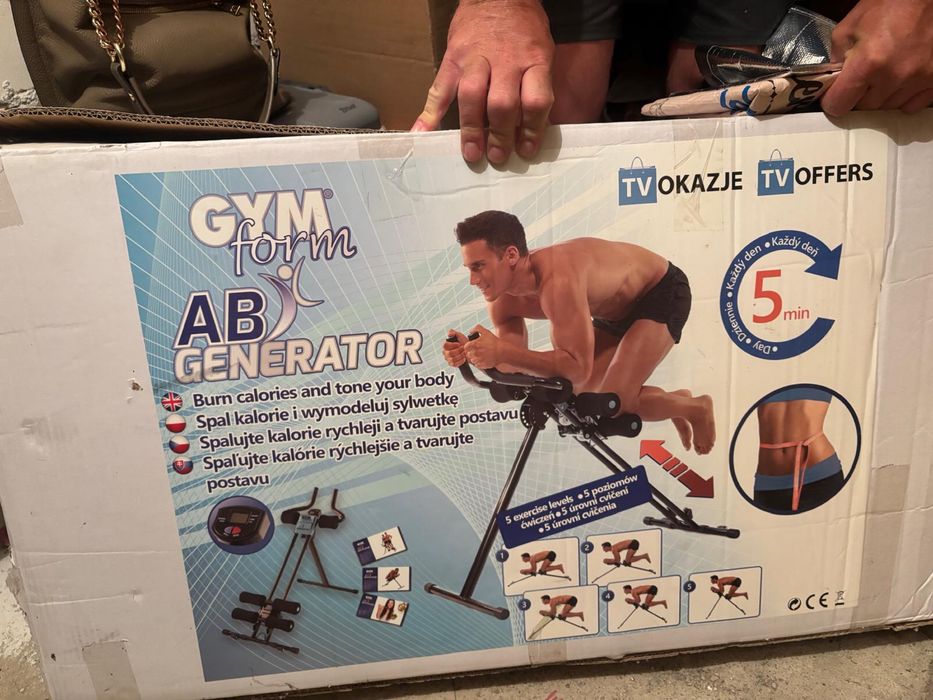 Trenażer brzucha w domu