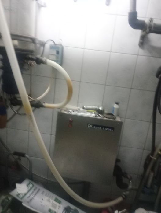 Dojarka Alfa Laval rurociągową