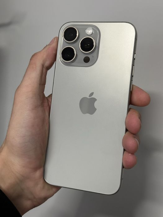 Вживаний Apple iPhone 15 Pro Max, Natural Titanium, 258GB
