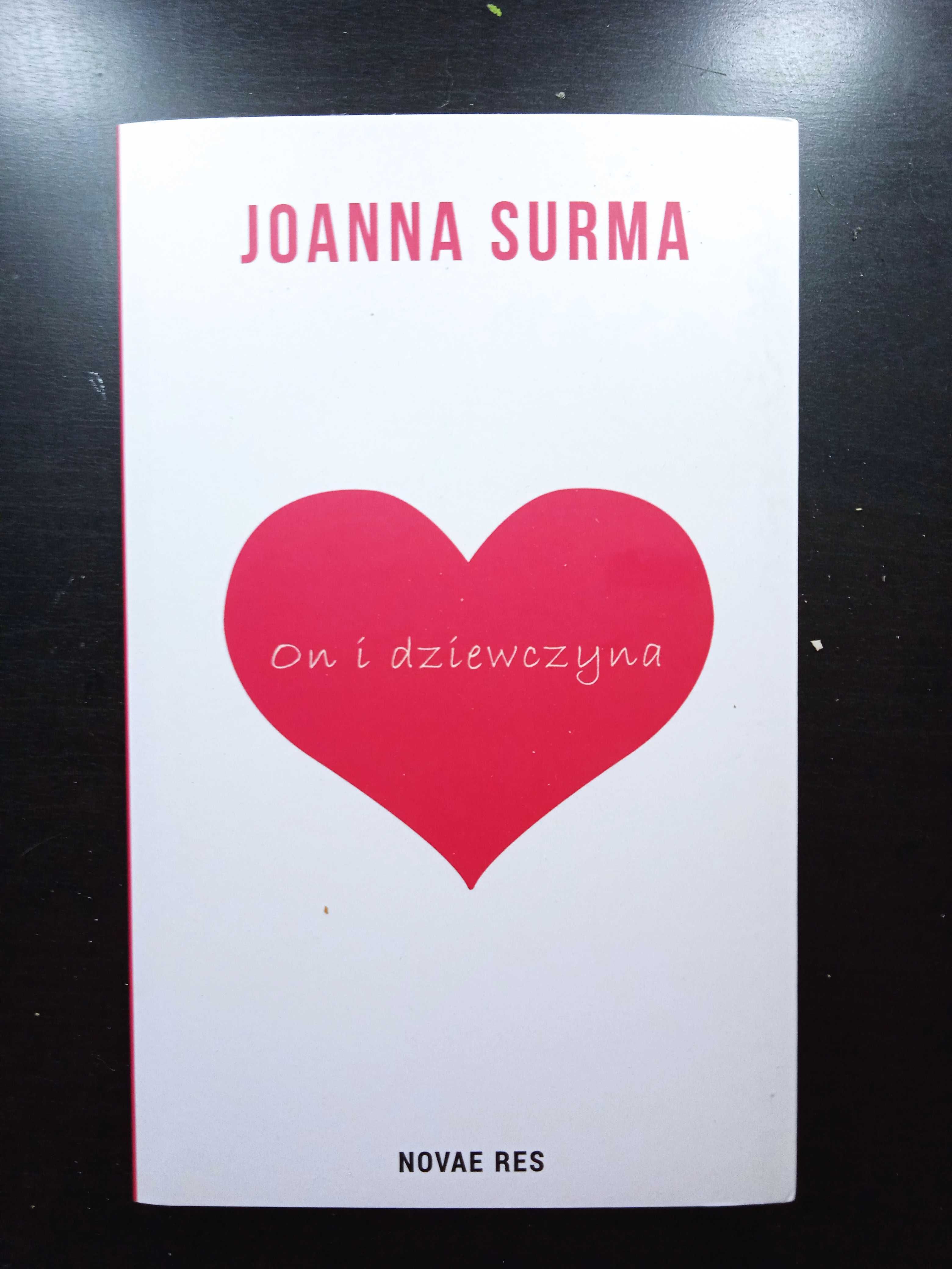 "On i dziewczyna" Joanna Surma Novae Res 2021