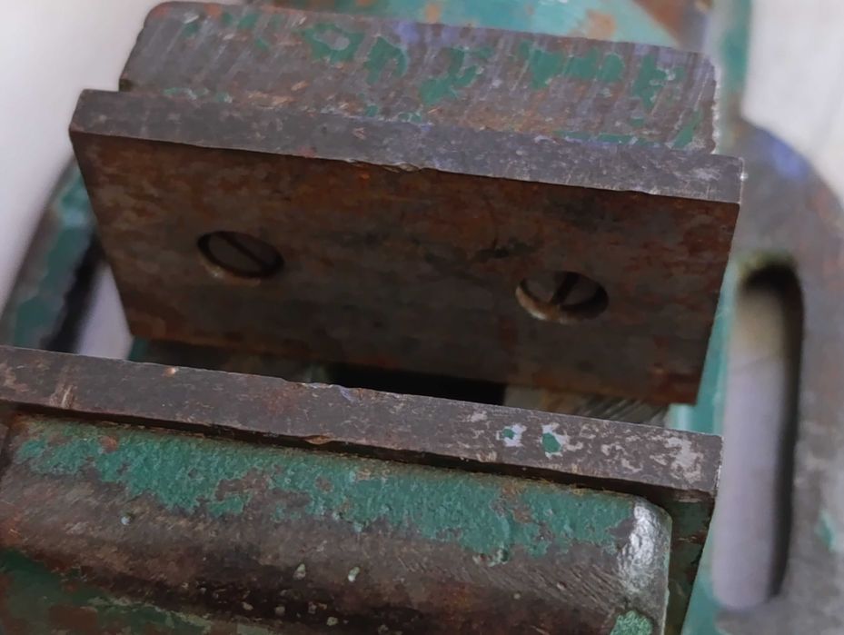 stare imadło maszynowe