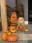Ozdoby na Halloween. Dynia na Halloween.