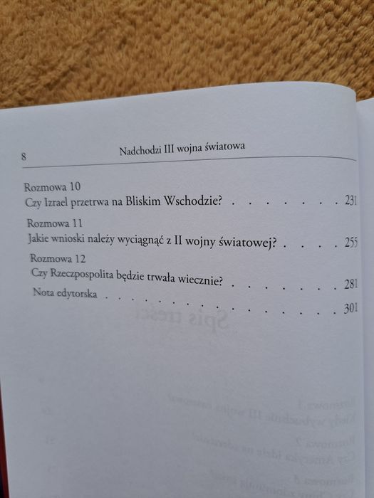 Bartosiak Zychowicz NADCHODZI III WOJNA ŚWIATOWA stan bdb